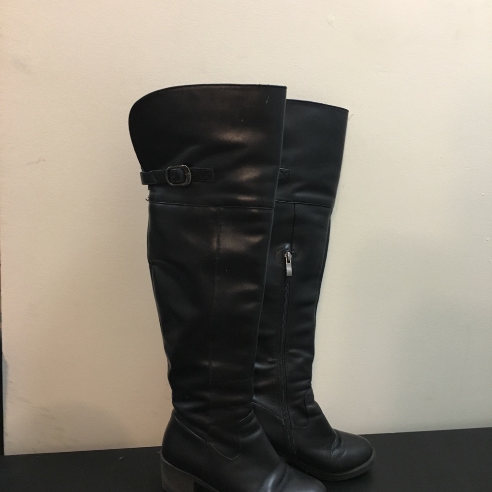 Women’s real leather boots, size 225cm